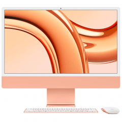 Apple iMac 24" Retina 4,5K, M3 (8C CPU, 10C GPU, 2023), 8 ГБ, 256 ГБ SSD, Orange, Оранжевый, MQRX3